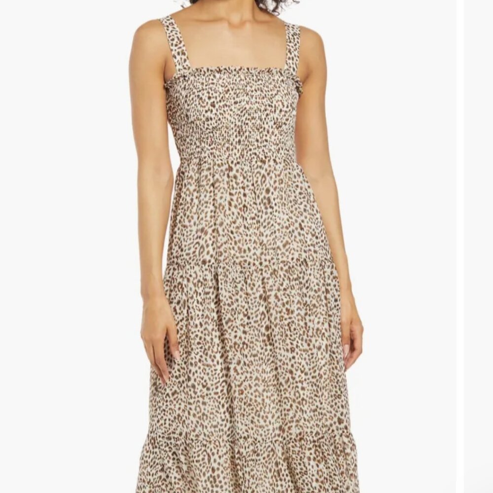 Sam Edelman Leopard Print Sundress